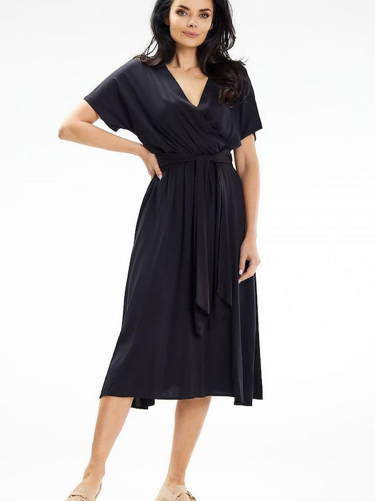 Awama Dress Black