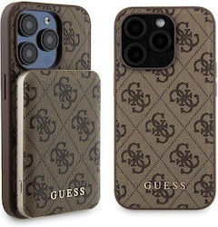 Guess Gubpm5p15l4gemgw iPhone 15 Pro 6.1" Hard Case + Powerbank 5000mAh Magsafe 4G Metallic Logo Brown Guess Gubpm5p15l4gemgw iPhone 15 Pro 6.1" Hard Case + Powerbank 5000mAh Magsafe 4G Metallic Logo Brown