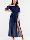 Awama Dress Dark blue