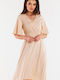 Awama Dress Beige