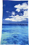 Beach Towel Blue 90x152cm.