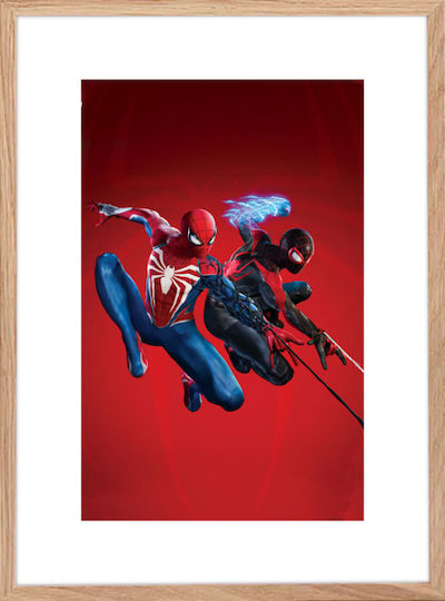 Walls Детска Рамка Spiderman And Venom от Дърво 30x40бр