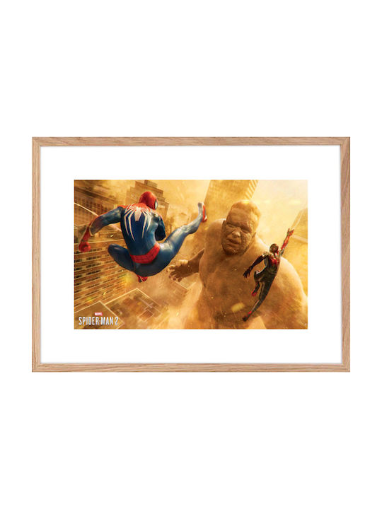 Walls Kinder Wandkunst Spiderman 2 aus Holz 40x30cm
