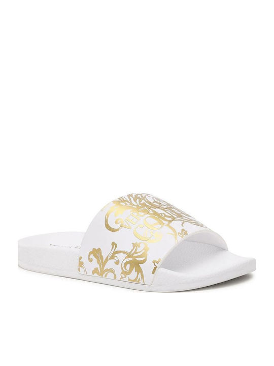 Versace Șlapi în Culoare Albă