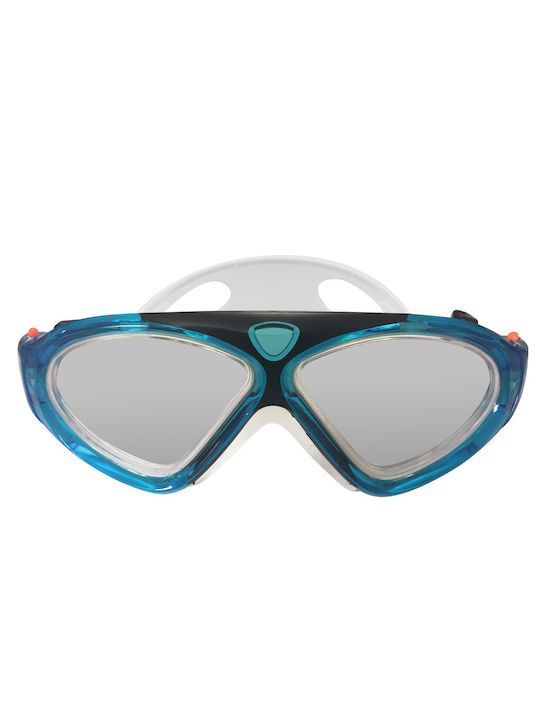 Vaquita Swimming Goggles Adults Aqua/Black Turquoise