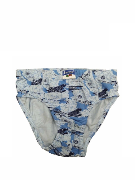 Berrak Kids' Brief Blue