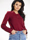 Awama Women's Blouse Red