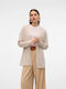Vero Moda Women's Knitted Cardigan Beige