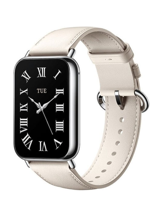 Xiaomi Leather Q-release Strap White 2ετη Εγγυηση