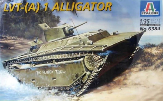 Italeri Lvt A Modeling Figure Tank in Scale 1:35