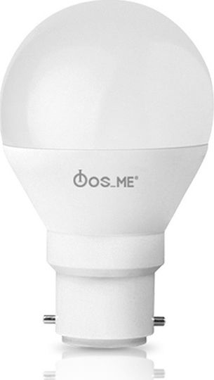 Fos me LED крушка 7W за фасунга B22 и форма G45 Топло бяло 560лм