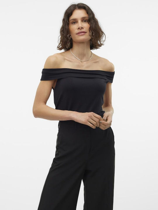 Vero Moda Fiona Γυναικεία Μπλούζα Off-Shoulder ...