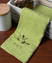 Hotel Face Towel 100x50 cm Green Hotel Face Towel 100x50 cm Green