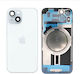 Πίσω Γυαλί Ατσάλινη Πλάκα Μαγνήτες Magsafe & Camera Lens Iphone 15 Blue