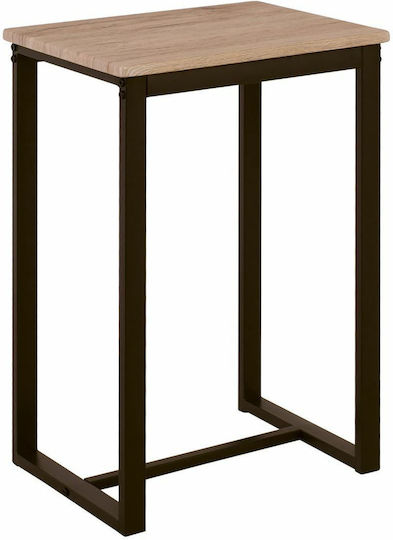 Табуретка Бар Метално Henry Сонома / Тъмно кафяво 4бр 40x30x60бр