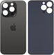 Πίσω Καπάκι Μπαταρίας Big Hole Apple Iphone 15 Pro Max Black Titanium