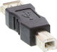 InLine Конвертор USB-B Мъжки в USB-A Женски 1 Брой 33442