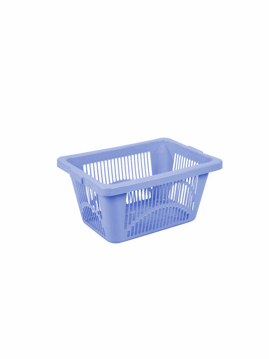 Homeplast Aufbewahrungskorb Kunststoff Blau 40E...