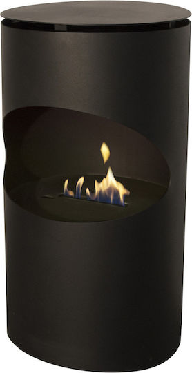 Panthermica Internal / Outdoor Floor Bioethanol Fireplace Black