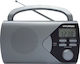 Hyundai PR200S Tabletop Radio Silver