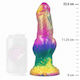Epic Iris Dildo Rainbow Testicles Pleasure