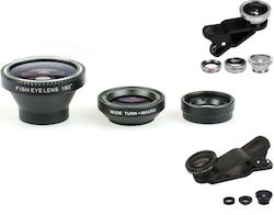 Xrec Phone Camera Lens Set Fisheye / Macro / Wide Angle