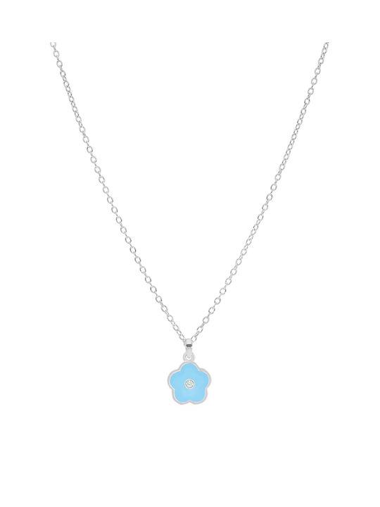 Marea Silver Chain Kids Necklaces D03607/AC