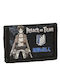 Comix Attack On Titan Comix Anime Wallet Детски портфейл Монети с велкро
