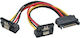 Inline Sata Splitter Inline Cable Y Angle 15cm 29683w