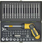 Proxxon Screwdriver Ratchet with Interchangeable Tips