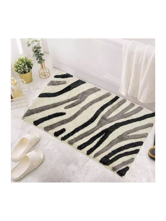 Lino Home Πατάκι Μπάνιου Βαμβακερό Canard 2500000781 Grey 60x100εκ.