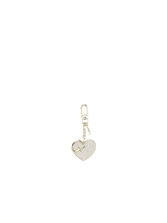 Guess Strass Heart Key Holder Women Guess Χρυσο Rw1588p4101-lto