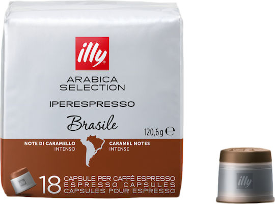 Illy Capsule Espresso Cube Compatibile cu Mașina Iperespresso 18capace