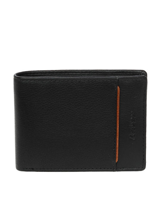 Lavor Leather Men's Wallet with RFID Black 1-3702
