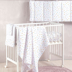 Rythmos Tiny Heart Crib Bumpers Classic Inside ...