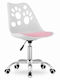 Desk Chair White 50x57x93.5cm