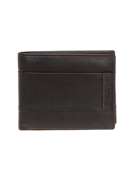 Lavor Men's Leather Wallet with RFID Brown