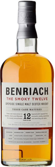 Smoky Single Malt Ουίσκι 12 Ετών Σκωτίας 46% 700ml