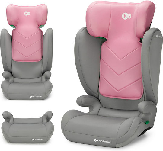 Kinderkraft I-Spark 2-in-1 Καθισματάκι Αυτοκινήτου i-Size Ροζ