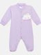 Pretty Baby Бебешко Боди Дълъг ръкав Purple