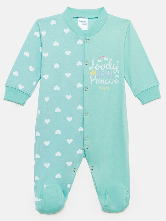 Pretty Baby Бебешко Боди Дълъг ръкав Green