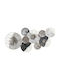 Beliani 3D Hanging Silver Wall Decor