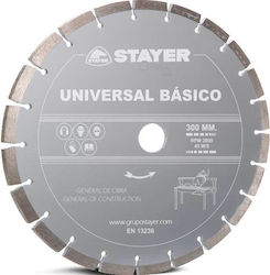 Stayer Universal Δίσκος Κοπής Δομικών Υλικών 230mm Stayer Universal Δίσκος Κοπής Δομικών Υλικών 230mm