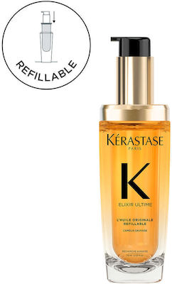 Kerastase Elixir Ultime Original Refillable Έλαιο Μαλλιών για Ενδυνάμωση 75ml