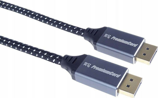 PremiumCord Cable DisplayPort male - DisplayPort male 1m Μαύρο (kport10-01)