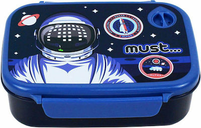 Must Plastic Kids' Food Container 0.8lt Astronaut