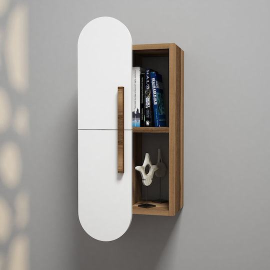 Wall Shelf A-g Rose Brown 35x22x80cm