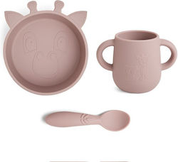 Nuuroo Feeding Set Ebba made of Silicone Beige ...