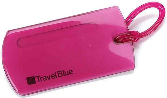Ετικέτα Βαλίτσας Travel Blue 016 Φούξια Φούξια