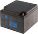 MW Power Μπαταρία UPS με Τάση 12V 12V/26AH-MW 1τμχ